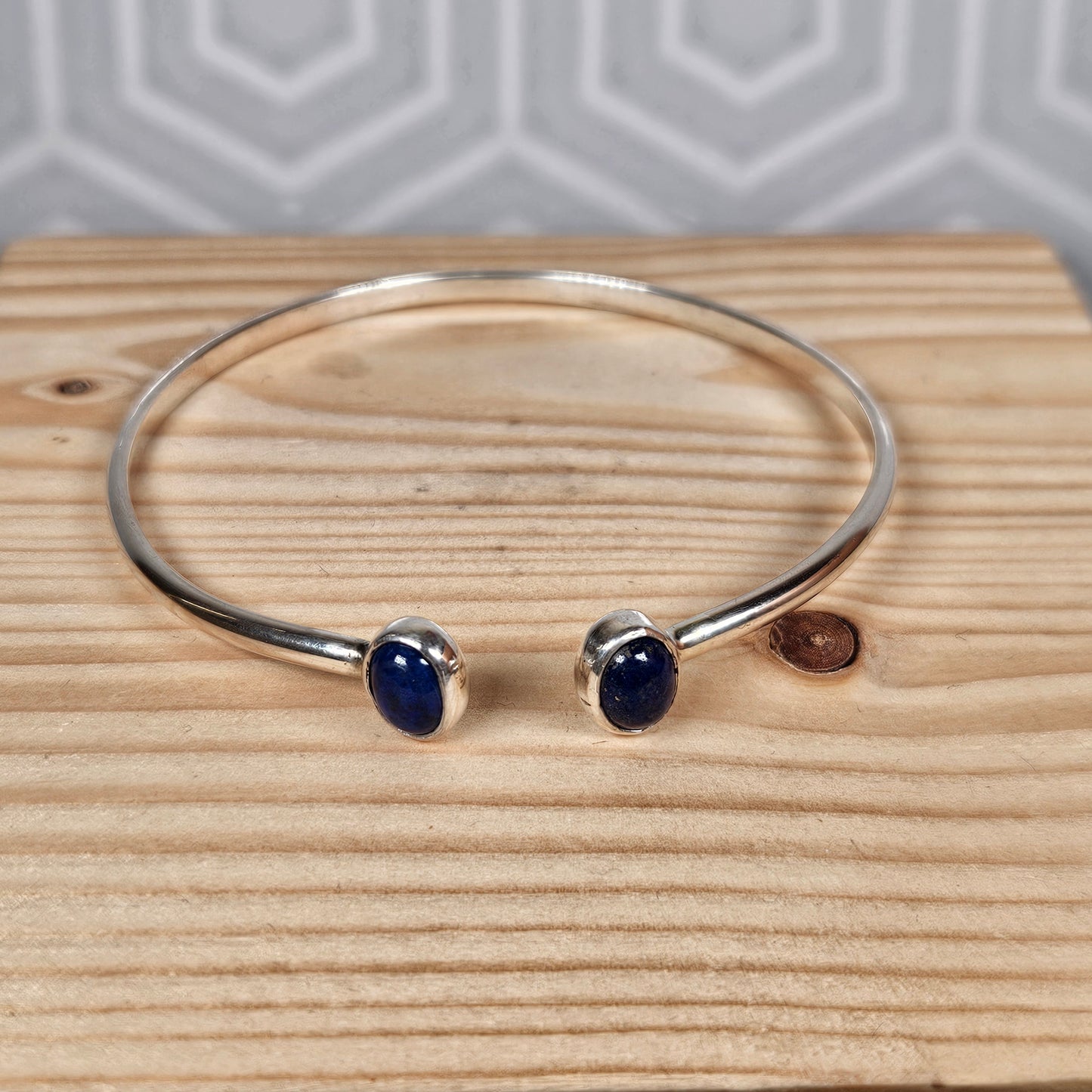 Lapis Lazuli Cuff Bangle