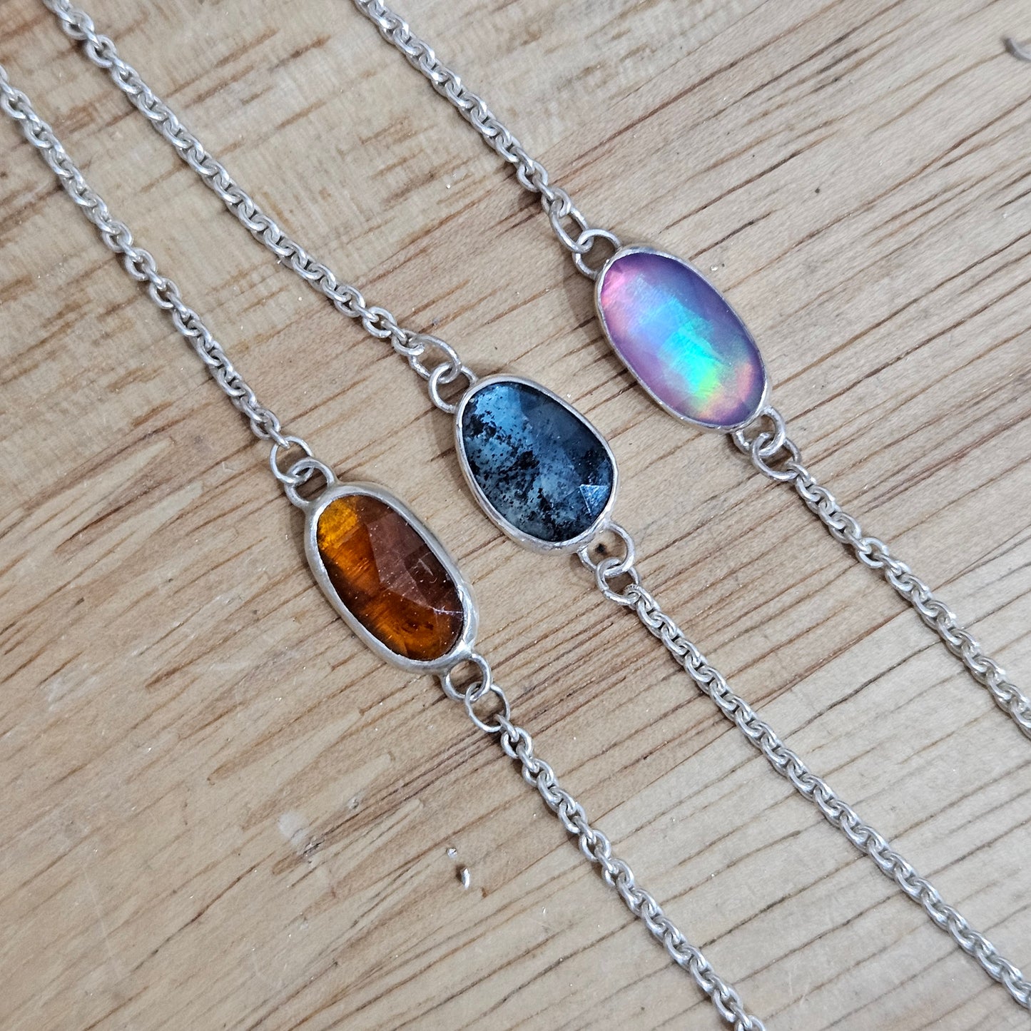 Orange Kyanite Bracelet