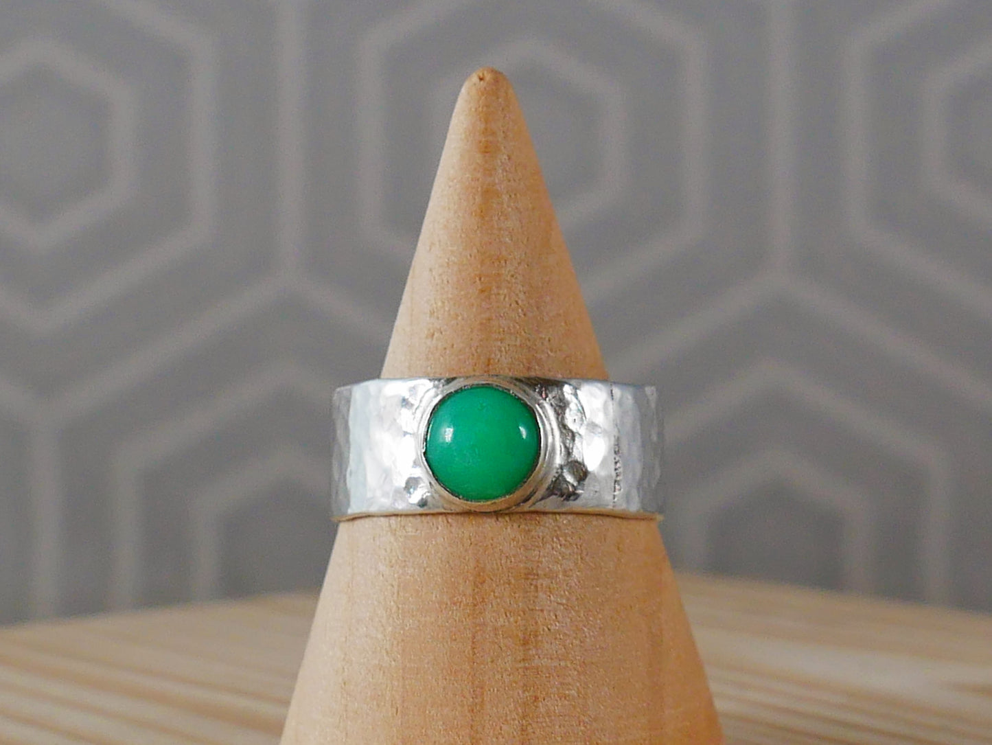 Chrysoprase Ring