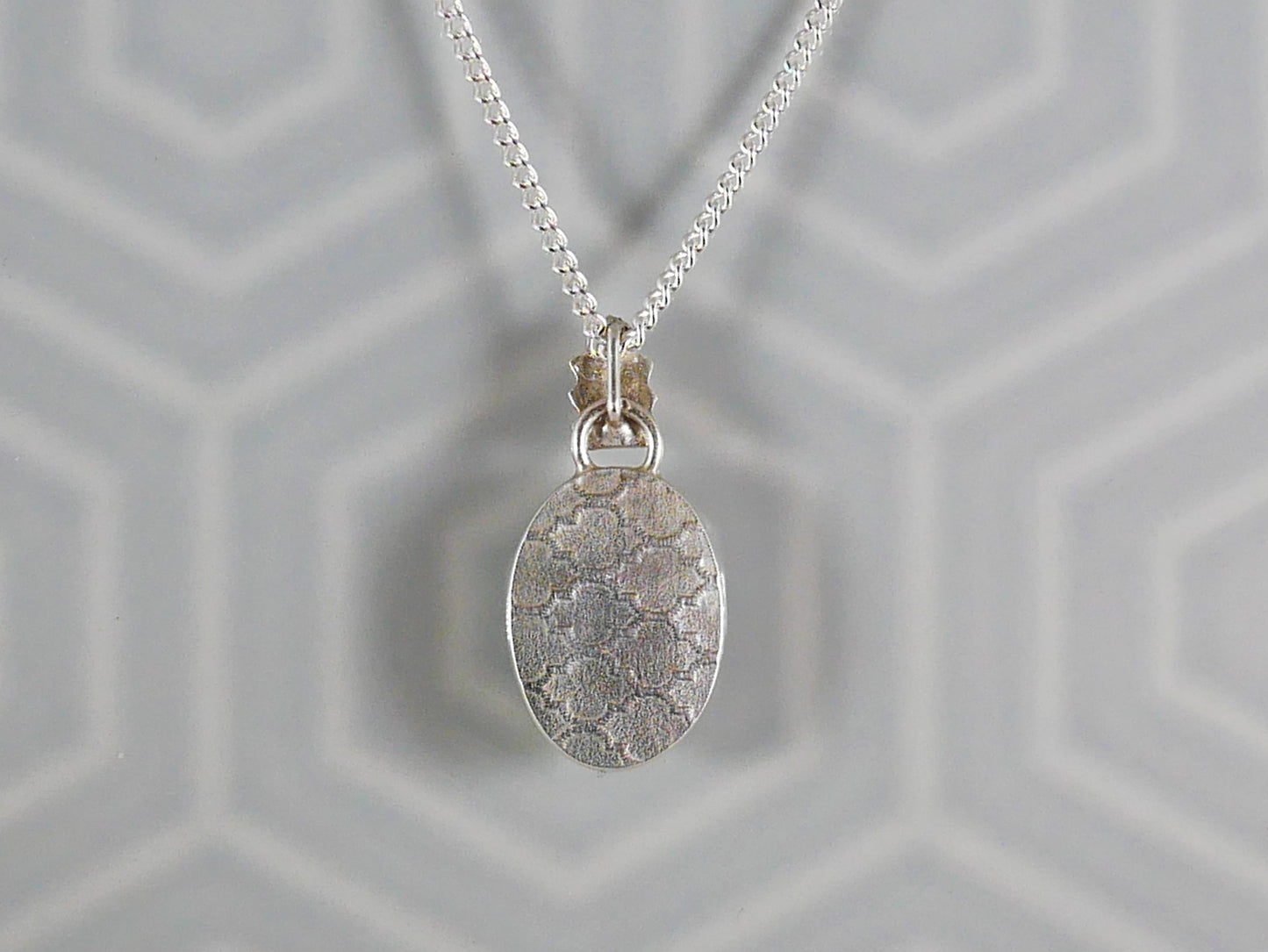 Art Deco Green Aventurine Pendant