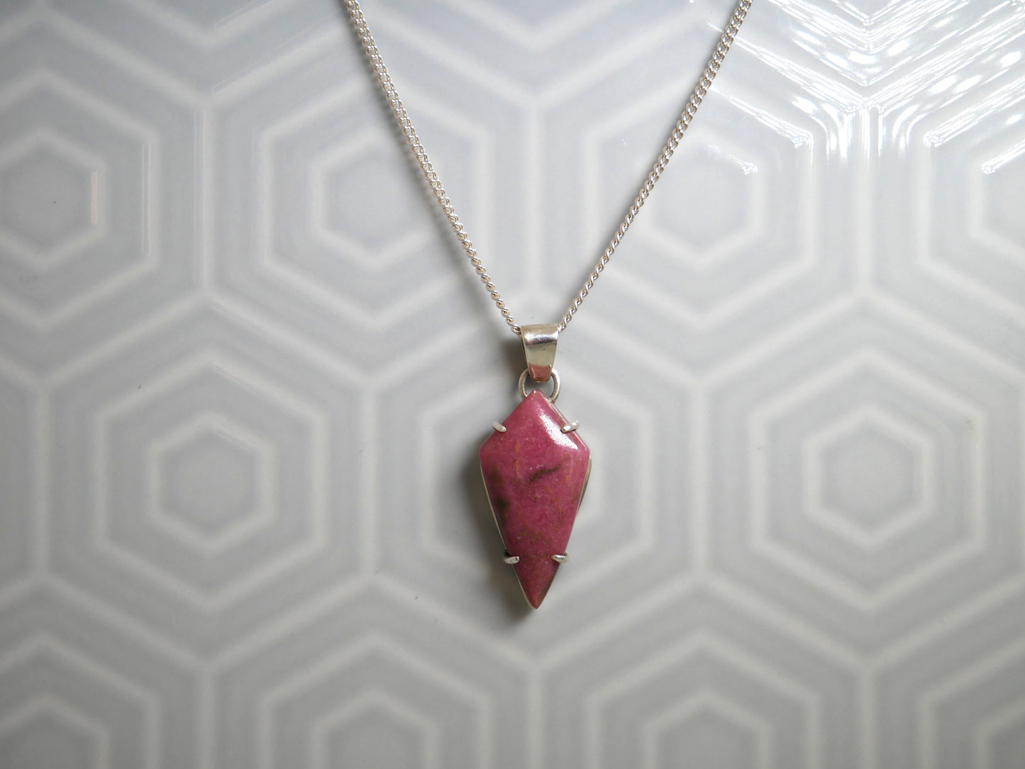 Rhodonite Kite Pendant