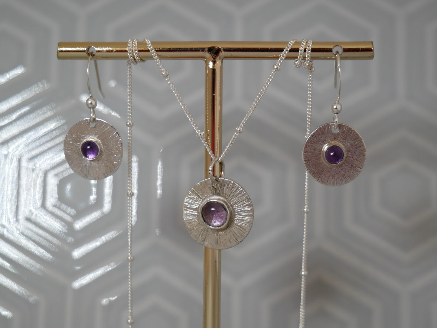 Sunny Amethyst Matching Set