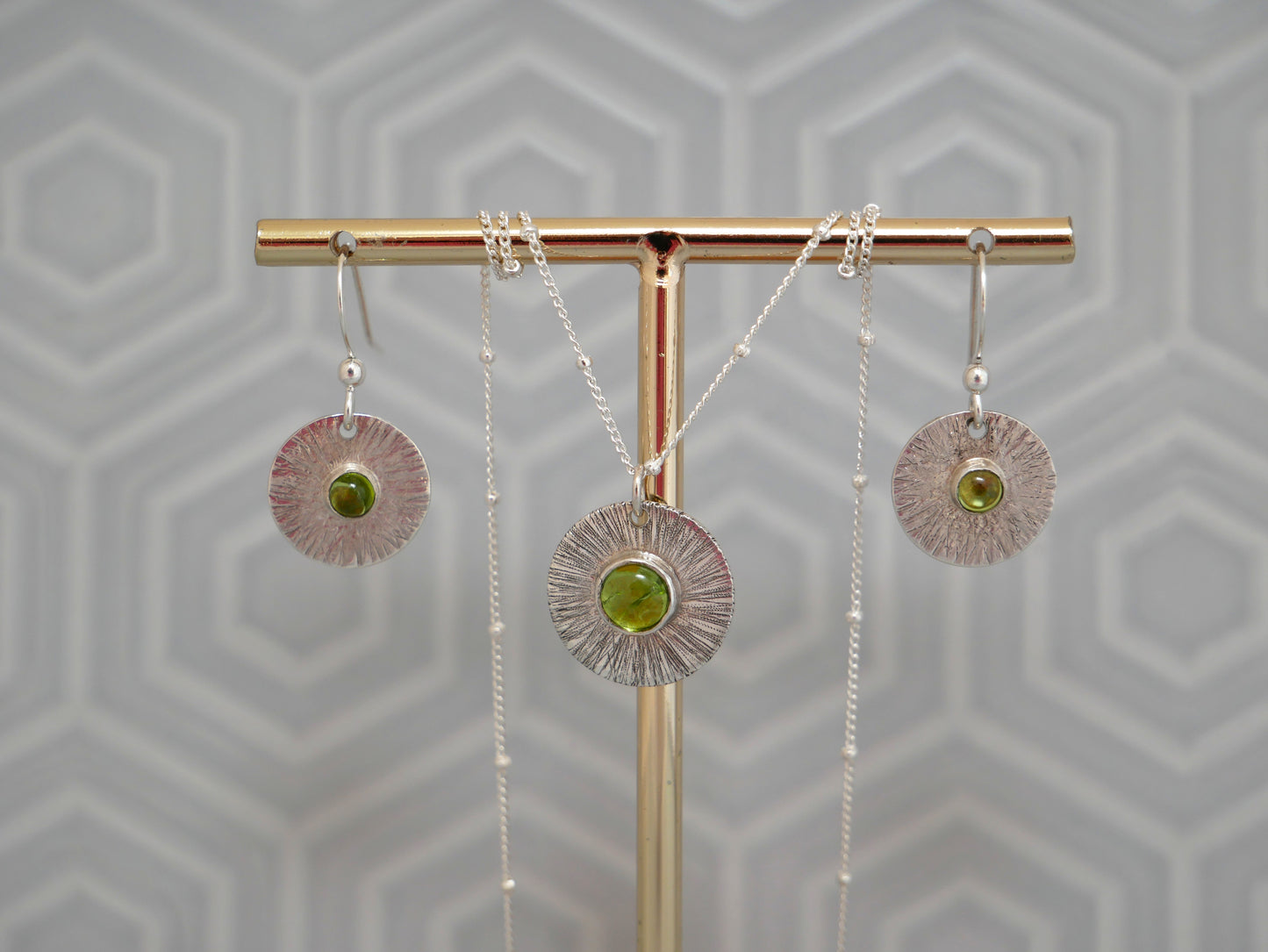 Sunny Peridot Matching Set
