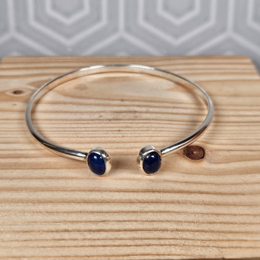 Lapis Lazuli Cuff Bangle