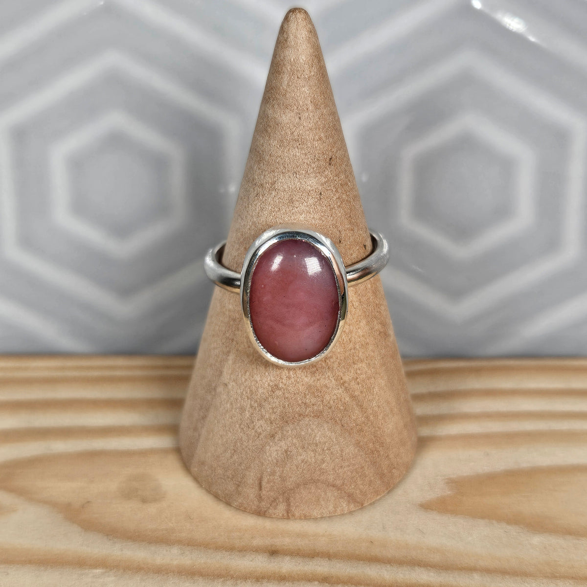 Pink Opal Ring