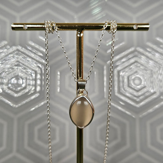 Moonstone Marquise Pendant