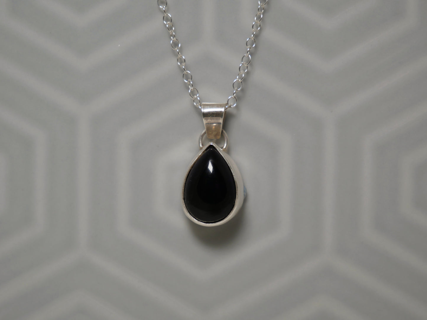 Amethyst Teardrop Pendant