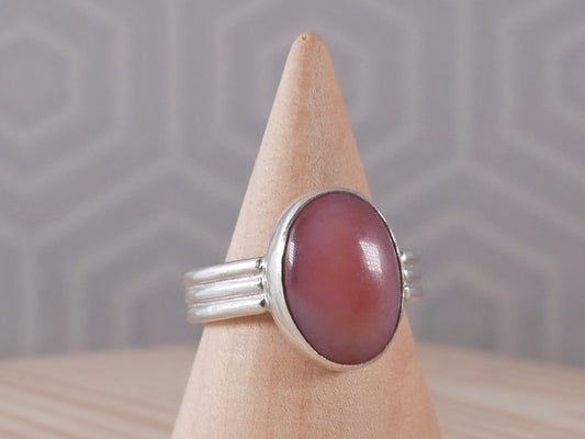 Pink Opal Ring