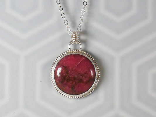 Rhodonite Pendant