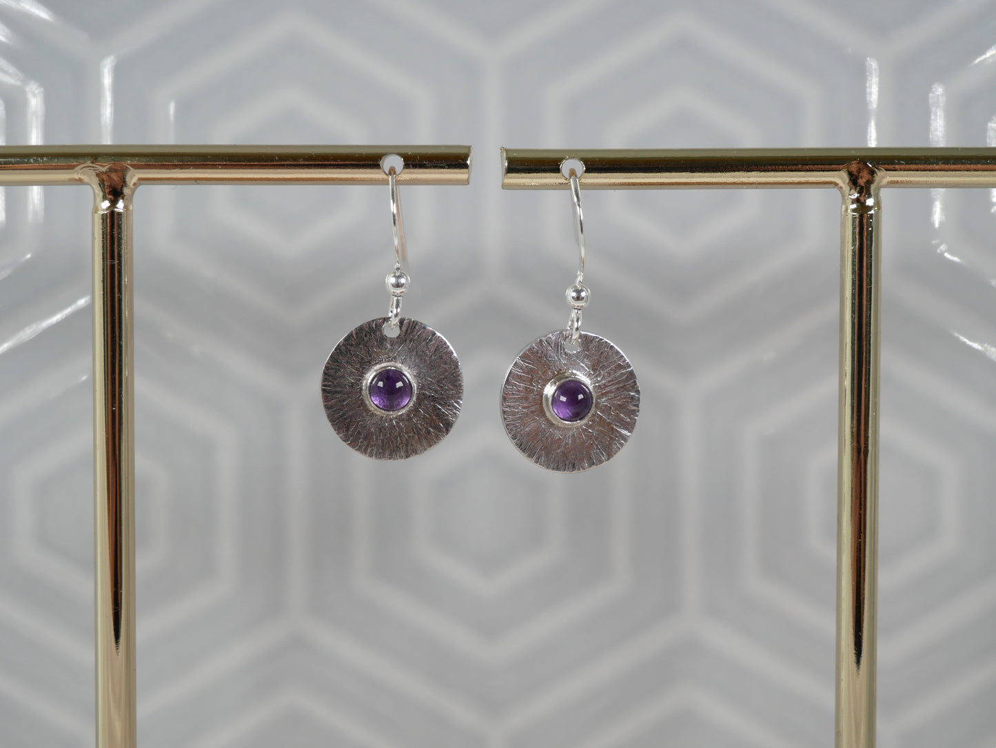 Sunny Amethyst Earrings