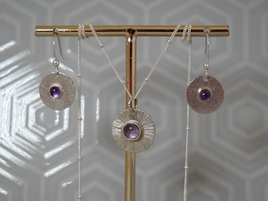Sunny Amethyst Matching Set
