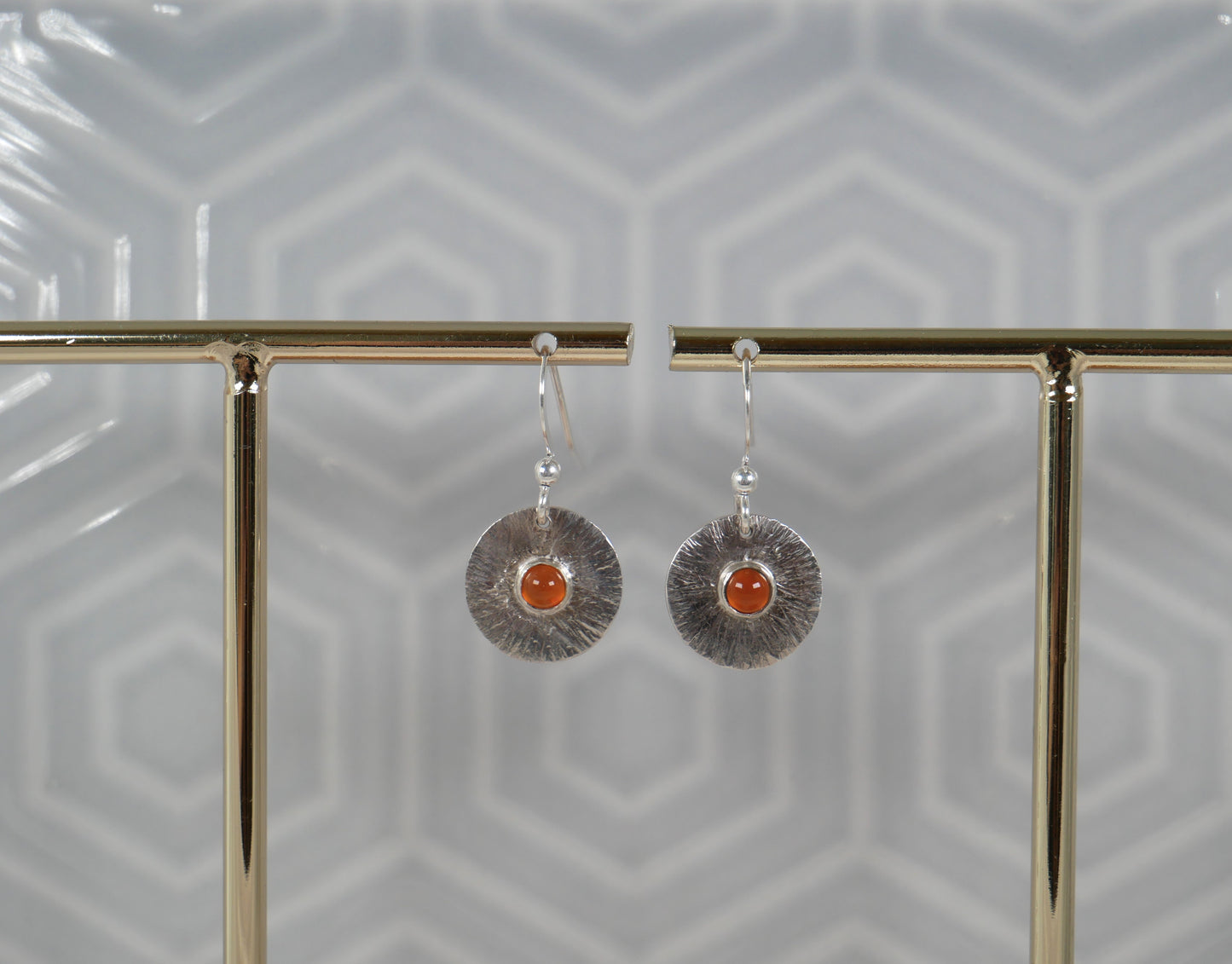 Sunny Carnelian Earrings