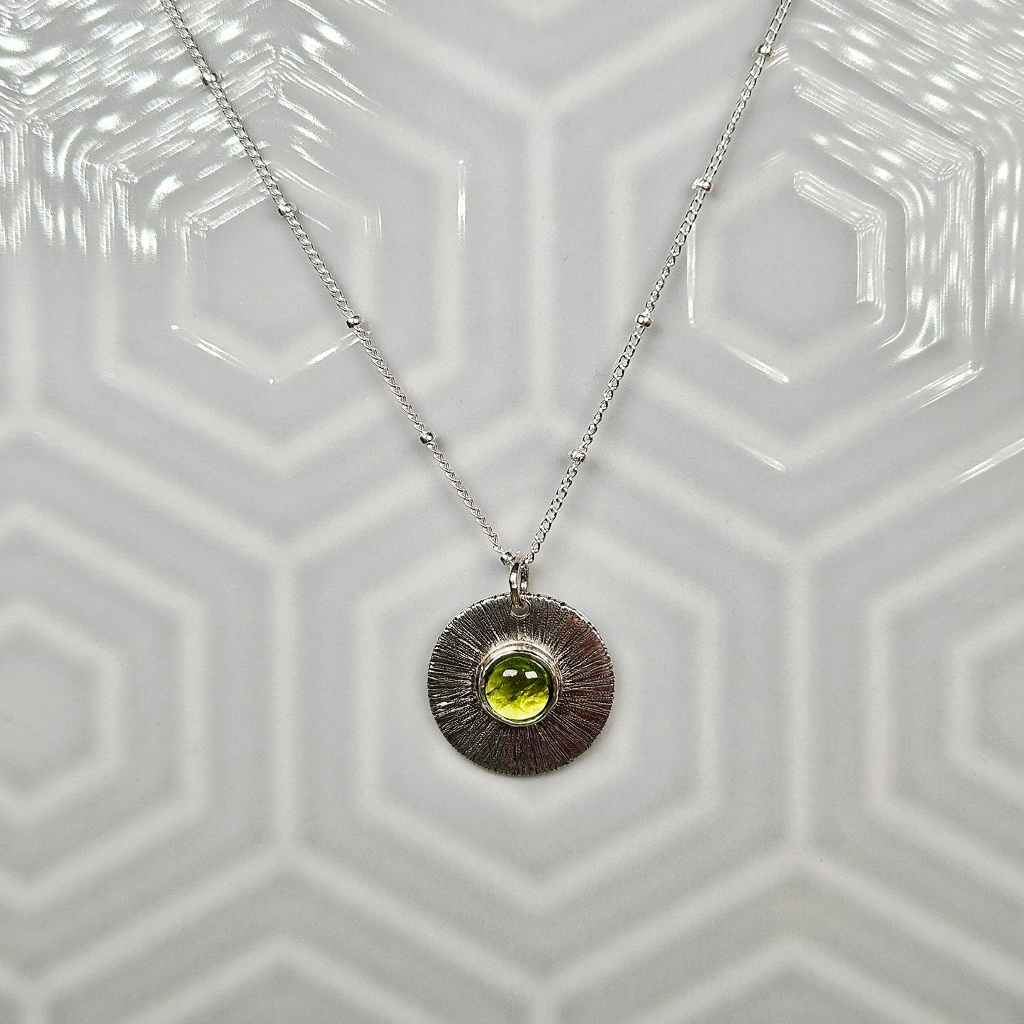 Sunny Peridot Pendant