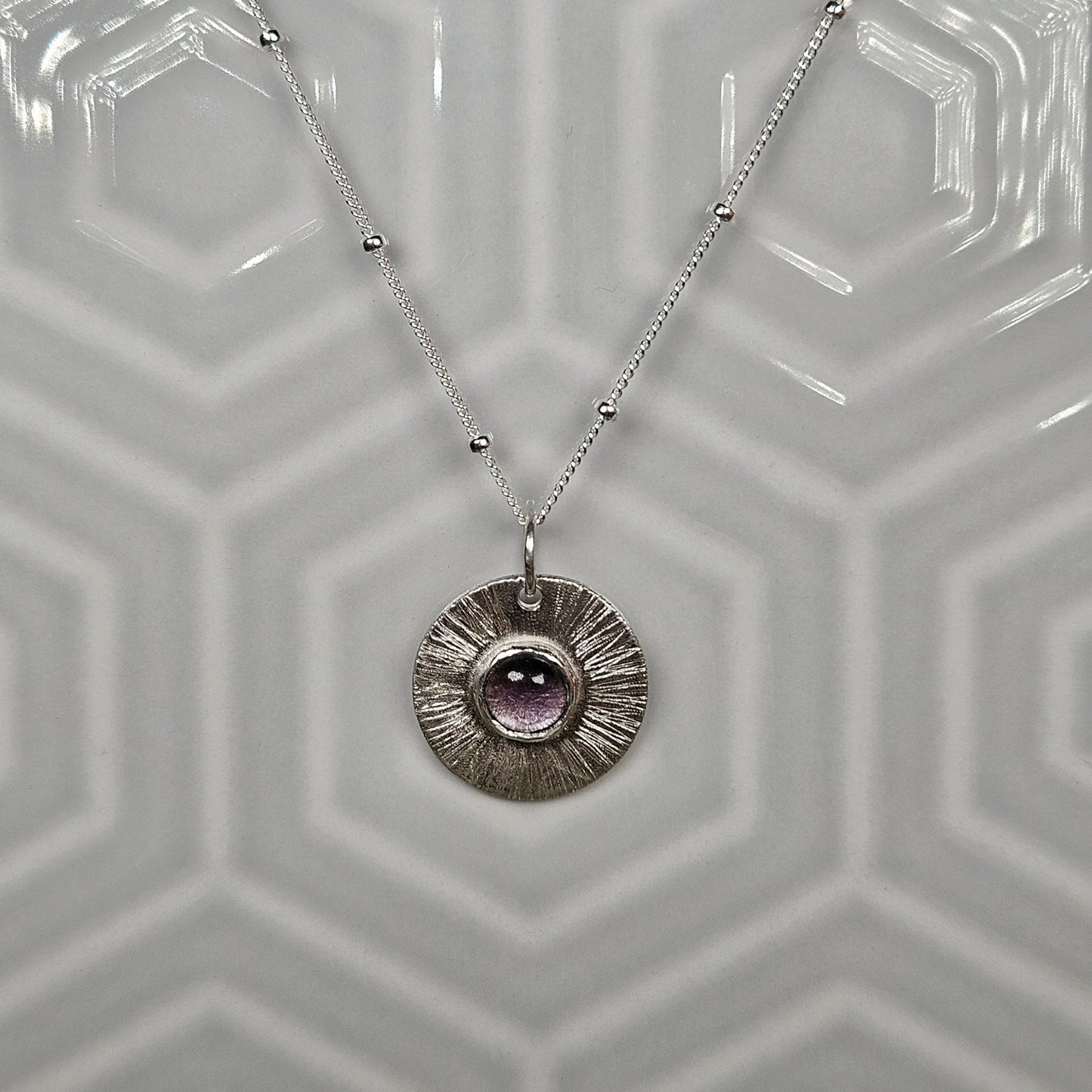 Sunny Amethyst Pendant