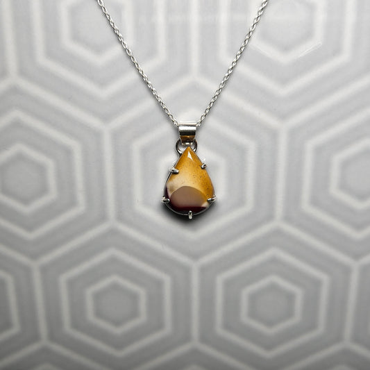 Mookaite Jasper Teardrop Pendant