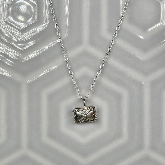 Bow Dinky Charm Necklace