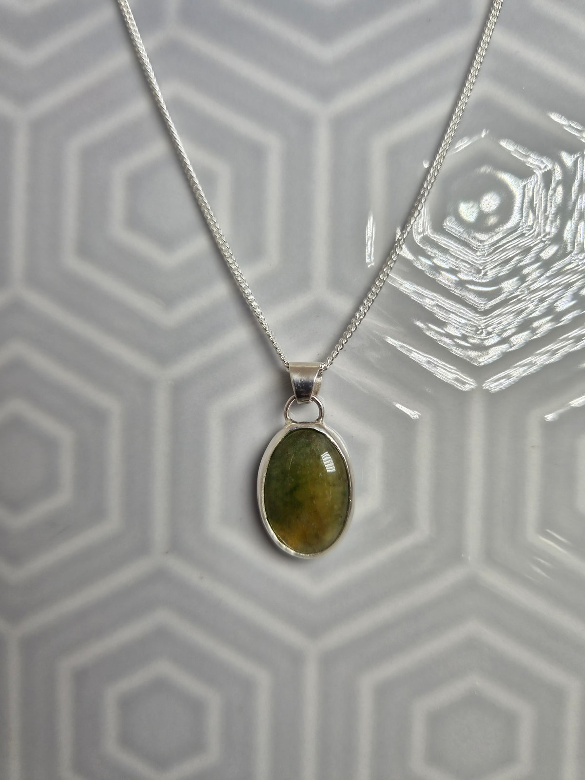 Moss Agate Pendant
