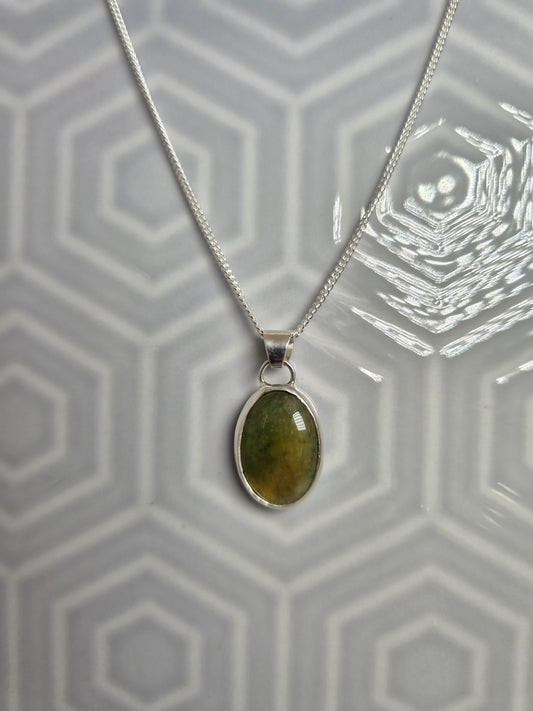 Moss Agate Pendant